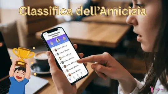 Amici che interagiscono con la Classifica di Bestie Quiz